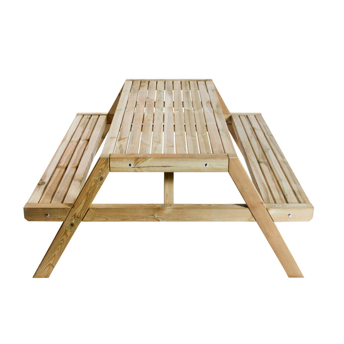 Bord-/bänkset XL Furu 200 x 170 cm Hortus